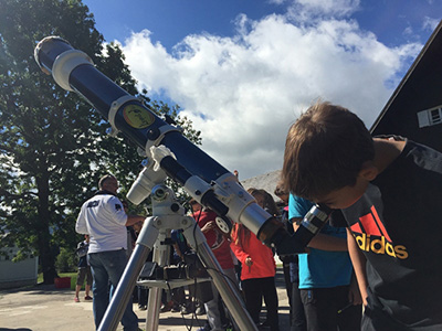 classe de découverte astronomie