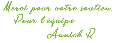 signature soutien