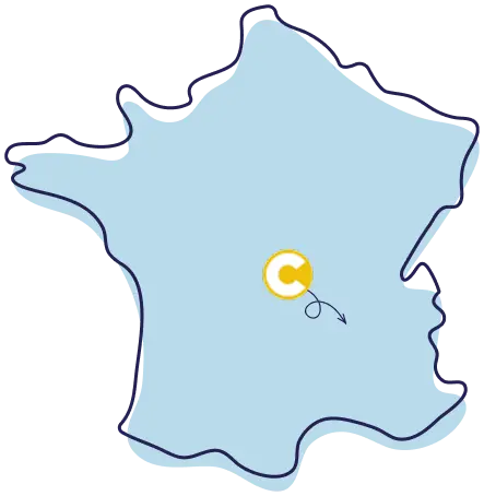 Carte France CLV